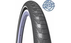Opona rowerowa Rubena CityHopper Classic Plus 28" x 2.00" (52-622) V99, dętkowa, ochrona przed przebiciem, z paskiem odblaskowym