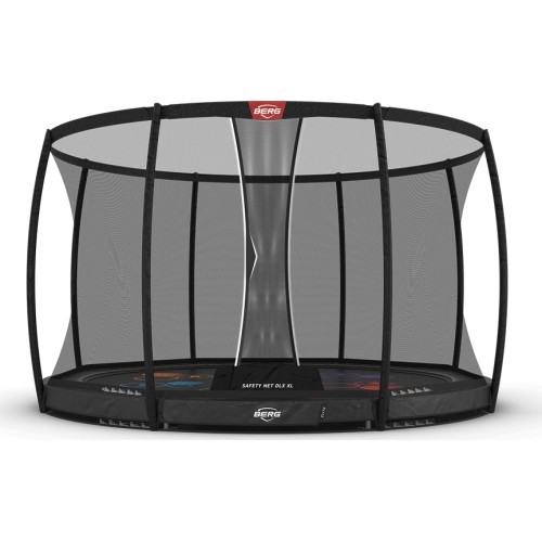 Trampolina BERG Elite InGround 430 Grey Levels + siatka ochronna DLX XL