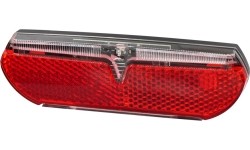 Tylna lampka BONIN na bagażnik, z dynama, 6V 111x36x39mm