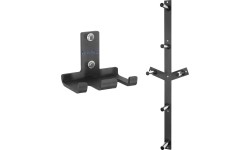 ZESTAW UCHWYTÓW ŚCIENNYCH STR28 UCHWYT NA DRĄŻEK + STR29 STOJAK NA OBCIĄŻNIKI HMS