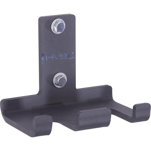 ZESTAW UCHWYTÓW ŚCIENNYCH STR28 UCHWYT NA DRĄŻEK + STR29 STOJAK NA OBCIĄŻNIKI HMS