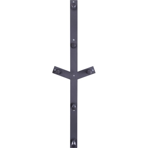 ZESTAW UCHWYTÓW ŚCIENNYCH STR28 UCHWYT NA DRĄŻEK + STR29 STOJAK NA OBCIĄŻNIKI HMS