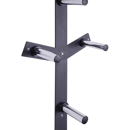 ZESTAW UCHWYTÓW ŚCIENNYCH STR28 UCHWYT NA DRĄŻEK + STR29 STOJAK NA OBCIĄŻNIKI HMS