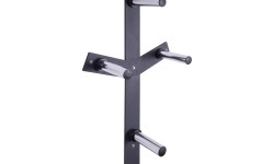 ZESTAW UCHWYTÓW ŚCIENNYCH STR28 UCHWYT NA DRĄŻEK + STR29 STOJAK NA OBCIĄŻNIKI HMS