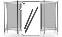 Berg Comfort Zestaw amortyzujący siatkę do trampoliny (87+108cm)