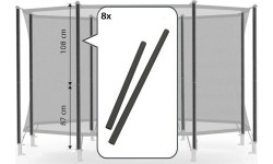 Berg Comfort Zestaw amortyzujący siatkę do trampoliny (87+108cm)