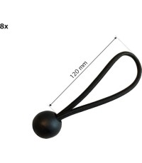 Guma z kulką do trampoliny Berg, 120 mm (8 szt.)