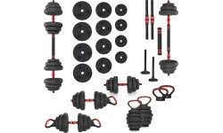 SGN120 PRO SET 6IN1 ZESTAW OBCIĄŻNIKÓW 20KG HMS