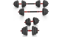 SGN120 PRO SET 6IN1 ZESTAW OBCIĄŻNIKÓW 20KG HMS