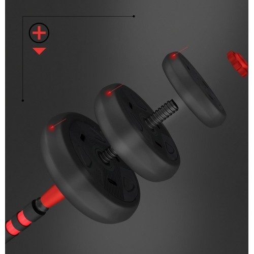 SGN120 PRO SET 6IN1 ZESTAW OBCIĄŻNIKÓW 20KG HMS