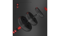 SGN120 PRO SET 6IN1 ZESTAW OBCIĄŻNIKÓW 20KG HMS