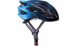 Kask FORCE BULL HUE MIPS // rozmiar S-M (55-58 cm) (niebieski/czarny)