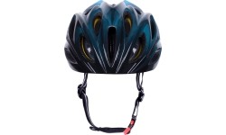 Kask FORCE BULL HUE MIPS // rozmiar S-M (55-58 cm) (niebieski/czarny)