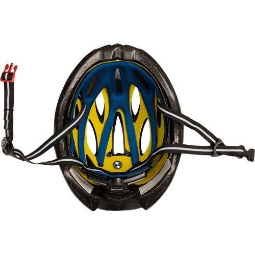 Kask FORCE BULL HUE MIPS // rozmiar S-M (55-58 cm) (niebieski/czarny)