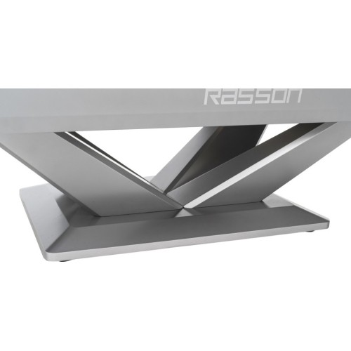 Stół bilardowy, Pool, Rasson Victory III, srebrny, kieszonkowy CLUB, 8 ft., Simonis 760 blaugrün