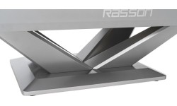 Stół bilardowy, Pool, Rasson Victory III, srebrny, kieszonkowy CLUB, 8 ft., Simonis 760 blaugrün