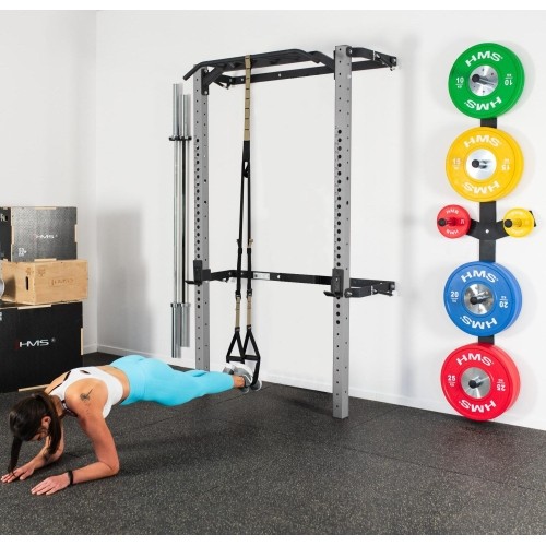 KLT23 SKŁADANY POWER RACK SREBRNY HMS