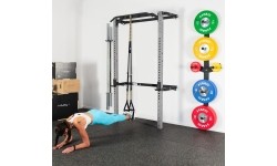 KLT23 SKŁADANY POWER RACK SREBRNY HMS