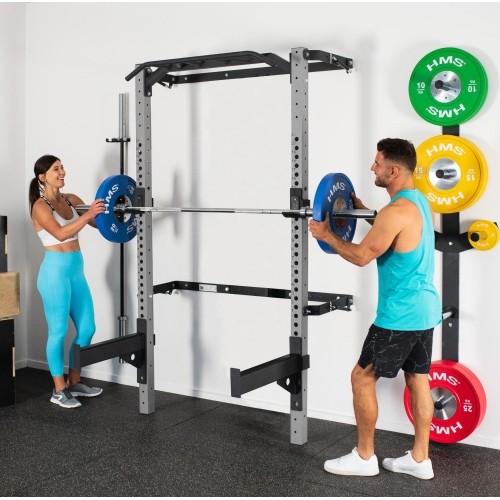 KLT23 SKŁADANY POWER RACK SREBRNY HMS