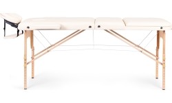 Drewniany stół do masażu i rehabilitacji, 3-segmentowy, składany do walizki + torba ModernHome