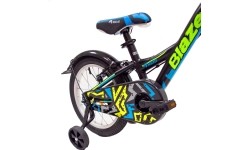 4KIDS Blaze 16" dydis 10" (25.5 cm) (aliuminis, juodos)