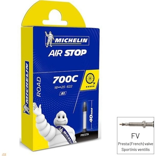 MICHELIN AIR STOP GAL-FV 40MM 700x18/25