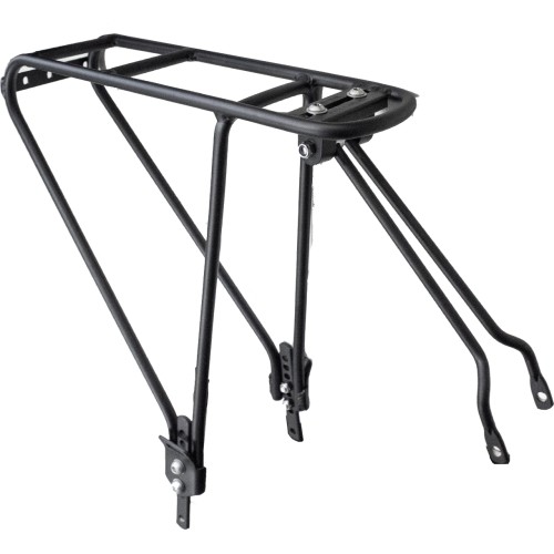 Bagażnik rowerowy HYL34 24-28", aluminium (czarny)