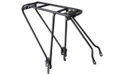 Bagażnik rowerowy HYL34 24-28", aluminium (czarny)