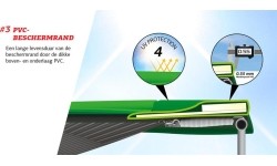 Trampolina ogrodowa BERG Favorit Regular z siatką Comfort 430 - zielona