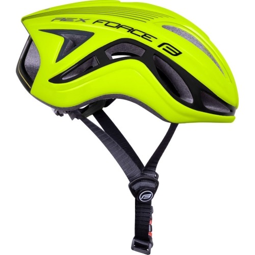 Kask FORCE Rex 54-58cm S-M (fluorescencyjny/czarny)