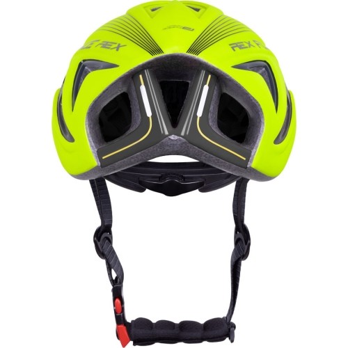 Kask FORCE Rex 54-58cm S-M (fluorescencyjny/czarny)