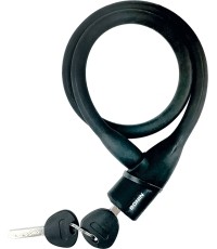 BONIN // zamek kablowy, z kluczem, 10 x 600 mm