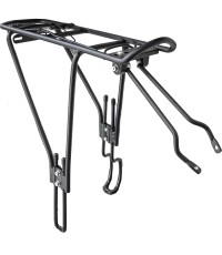 Bagażnik rowerowy HYL39 22-28", aluminium (czarny)