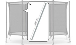 Safety Net Comfort - Górna rurka do uchwytu sprężynowego (120cm)