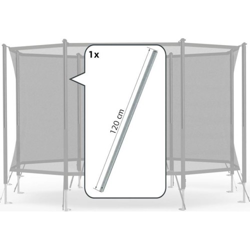 Górna rura do uchwytu sprężyn siatki ochronnej Comfort (120 cm)