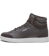 Buty męskie Puma Shuffle Mid Fur Flat Grey 387609 03