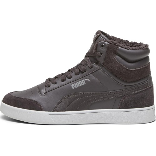 Buty męskie Puma Shuffle Mid Fur Flat Grey 387609 03