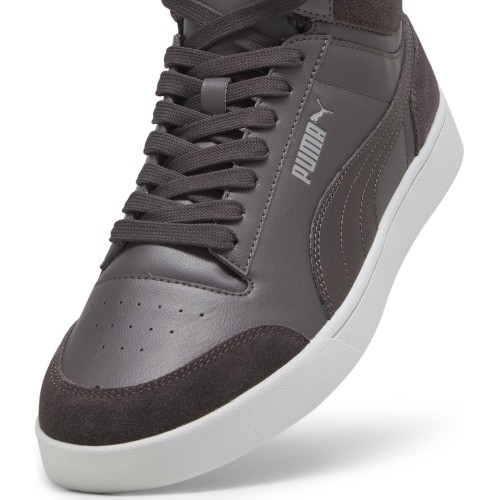 Buty męskie Puma Shuffle Mid Fur Flat Grey 387609 03