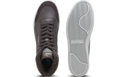 Buty męskie Puma Shuffle Mid Fur Flat Grey 387609 03