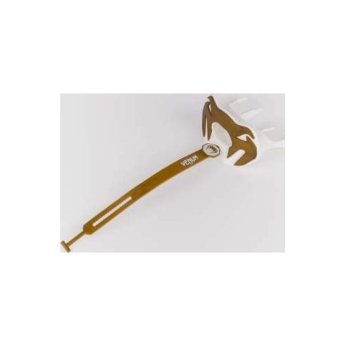 Venum Elite Lipguard Logo Edition - biały/złoty