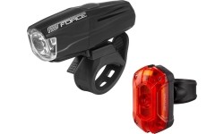 Zestaw lampek FORCE VARIO 500LM + 25LM, USB