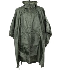 Poncho przeciwdeszczowe MFH Rip Stop, zielone