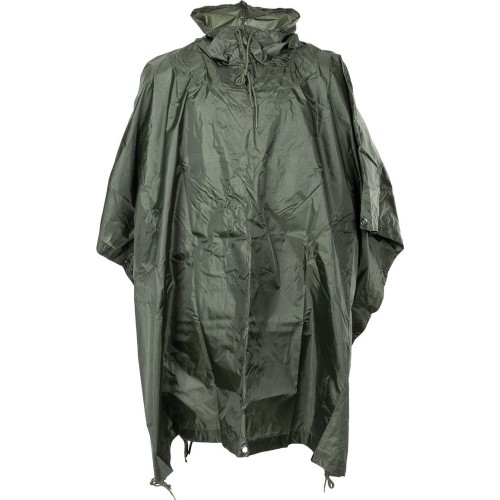 Poncho przeciwdeszczowe MFH Rip Stop, zielone