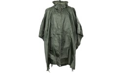 Poncho przeciwdeszczowe MFH Rip Stop, zielone