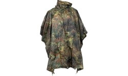 Poncho przeciwdeszczowe MFH Rip Stop - BW Camo