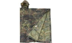 Poncho przeciwdeszczowe MFH Rip Stop - BW Camo