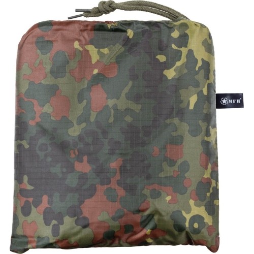 Poncho przeciwdeszczowe MFH Rip Stop - BW Camo