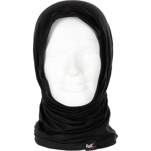 Szalik FoxOutdoor Merino Lite, czarny