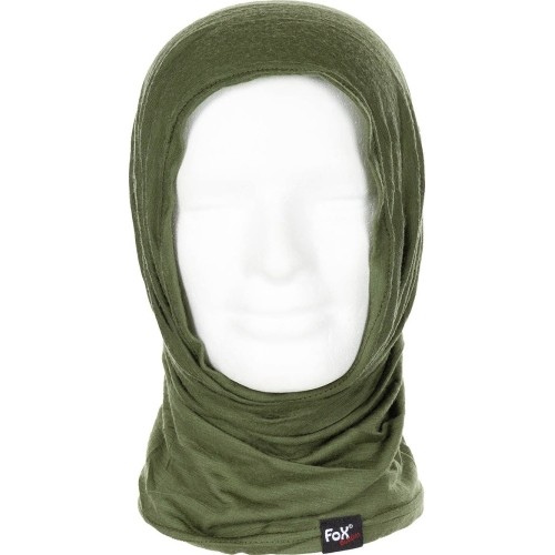 Szalik FoxOutdoor Merino Lite, zielony