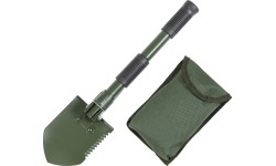 Składana mini łopatka MFH 3in1, zielona